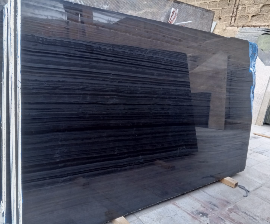 Black Wood Marble